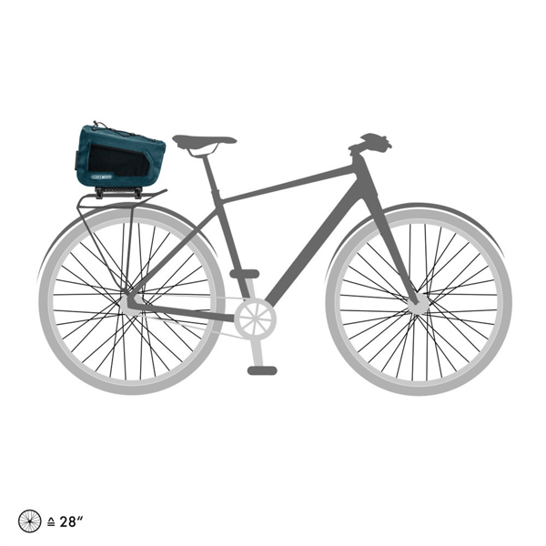 ORTLIEB E-Trunk Top-Lock bagagebærer taske