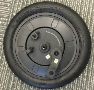 Elektrisk Scooter Tromlebremse - Sort