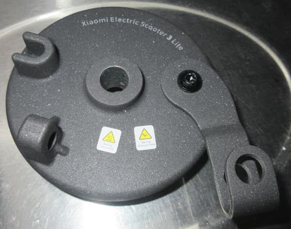 Elektrisk Scooter Tromlebremse - Sort