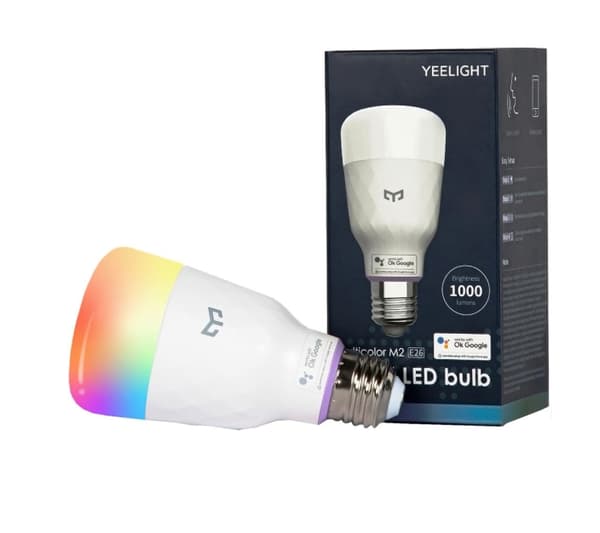 Yeelight Smart LED Pære (Multicolor M2 E27) - Klasse A