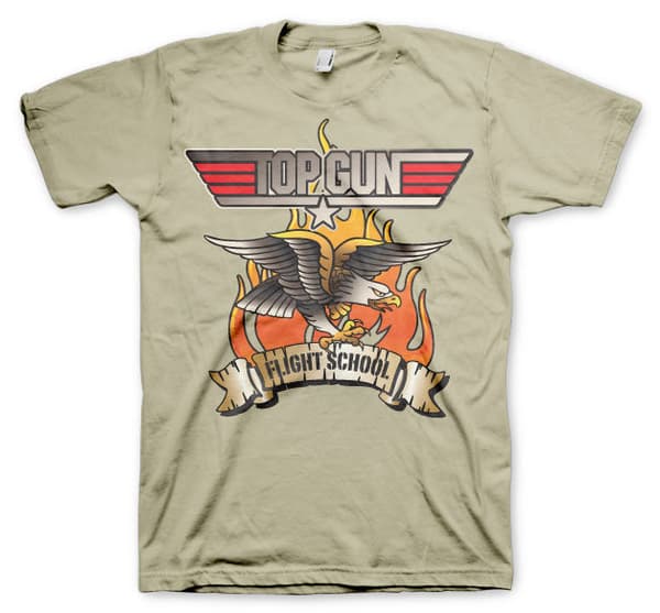 Top Gun - Flying Eagle T-Shirt Medium / Khaki