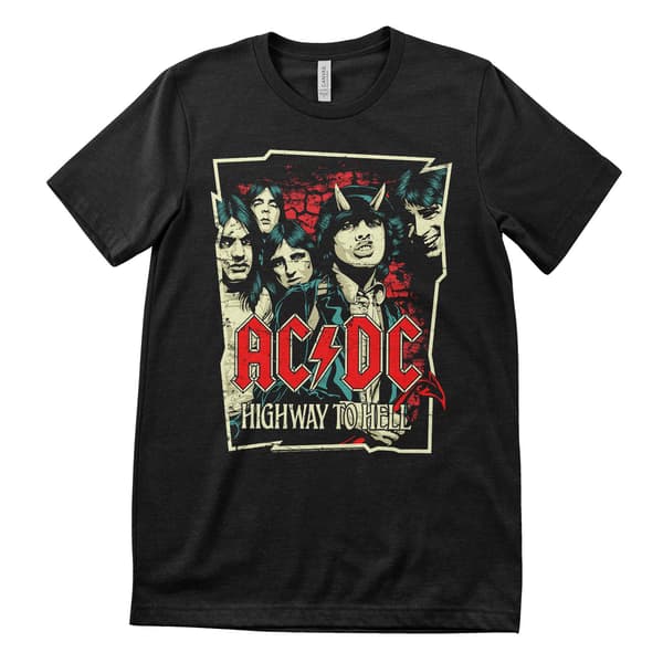 AC/DC Highway To Hell T-Shirt Medium / Black