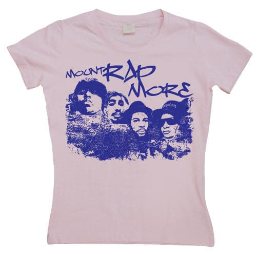 Mount Rapmore Girly Tee Small / Pink