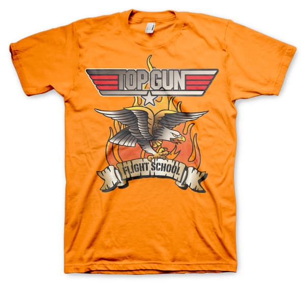 Top Gun - Flying Eagle T-Shirt Medium / Orange