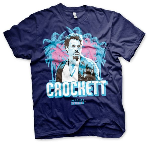 Crockett Palms T-Shirt Medium / Navy