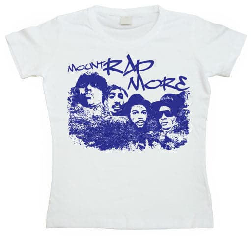 Mount Rapmore Girly Tee X-Large / White
