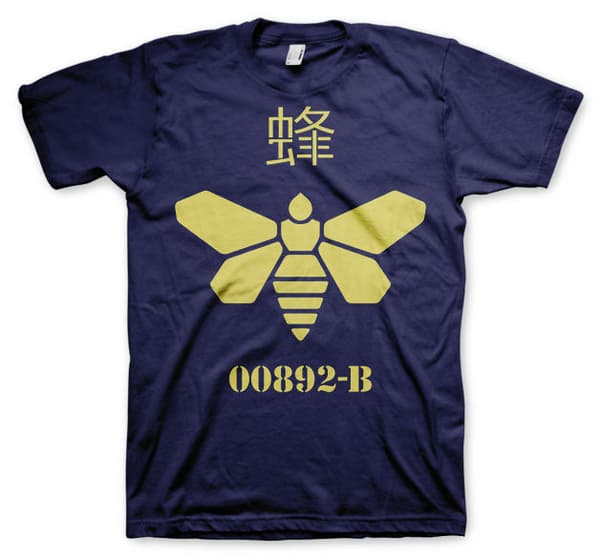 Methlamine Barrel Bee T-Shirt Medium / Navy