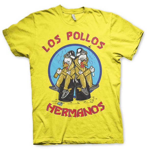 Walter & Jesse Hermanos T-Shirt Medium / Yellow