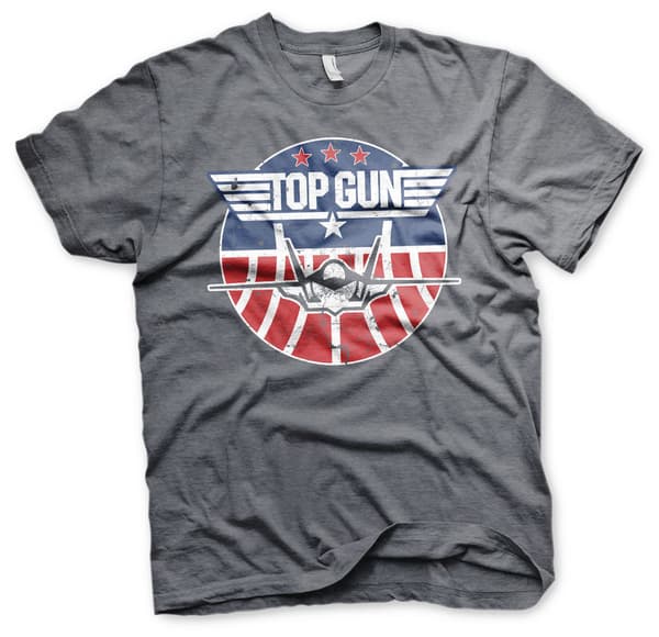 Top Gun Tomcat T-Shirt Medium / DarkHeather