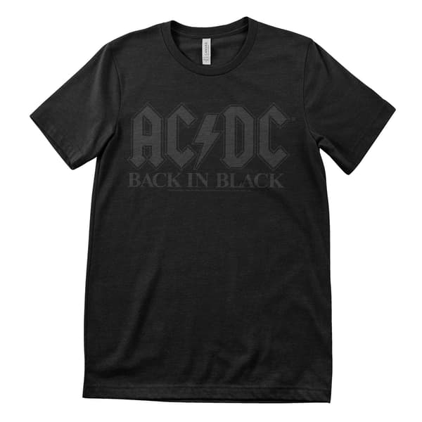 AC/DC Back In Black T-Shirt Medium / Black