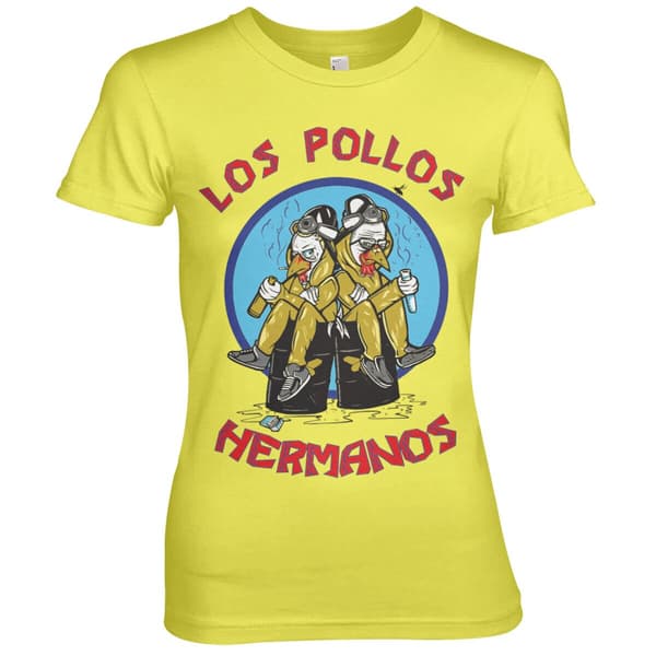 Walter & Jesse Hermanos Girly Tee Medium / Yellow
