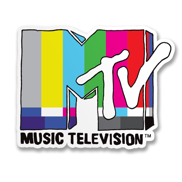 MTV Test Image Logo Sticker