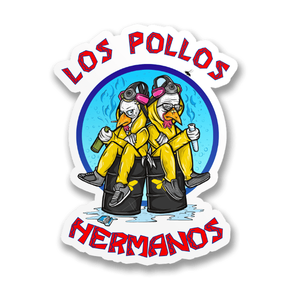 Walter & Jesse Hermanos Sticker