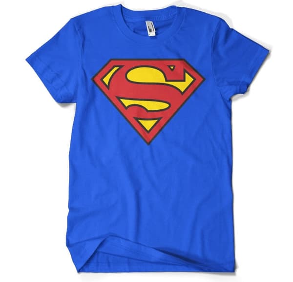 Superman Shield T-Shirt X-Large / Blue