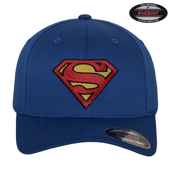 Superman Flexfit Cap S/M / Blue