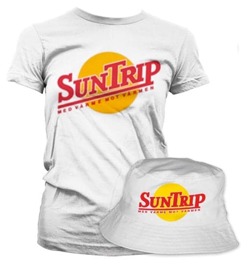 SUNTRIP PACK - Hatt & Girly Tee Large / White