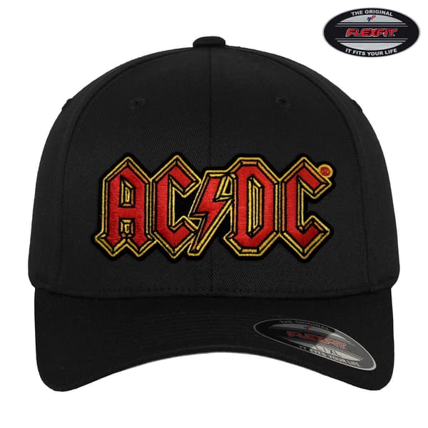 AC/DC Logo Baseball Cap S/M / Black