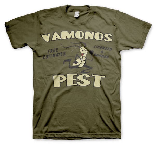 Vamanos Pest T-Shirt Medium / Olive