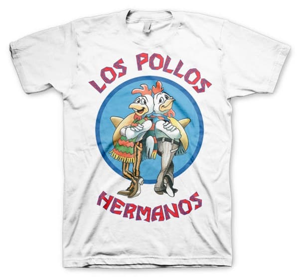 Los Pollos Hermanos T-Shirt Small / White