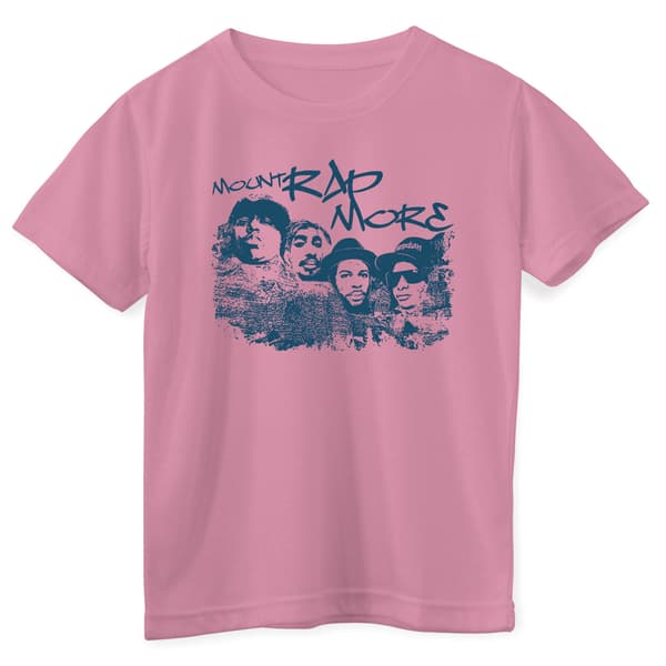 Mount Rapmore Kids Tee 8Years/YM / Pink