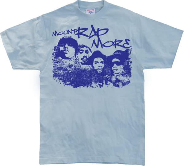 Mount Rapmore T-Shirt Large / Skyblue