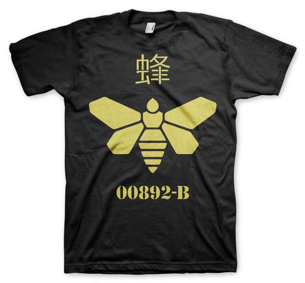 Methlamine Barrel Bee T-Shirt Medium / Black
