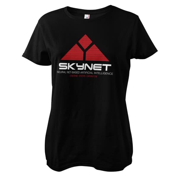 The Terminator - Skynet Girly Tee Medium / Black