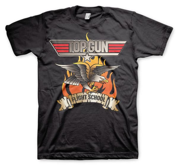 Top Gun - Flying Eagle T-Shirt Medium / Black