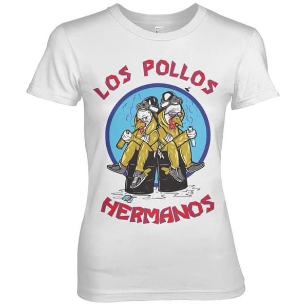 Walter & Jesse Hermanos Girly Tee Small / White