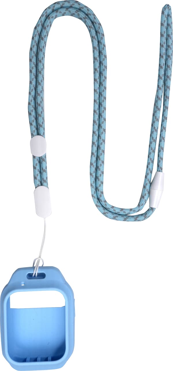 ZTE K2/K2 Pro smartklockas nackband och skyddsfodral, blå