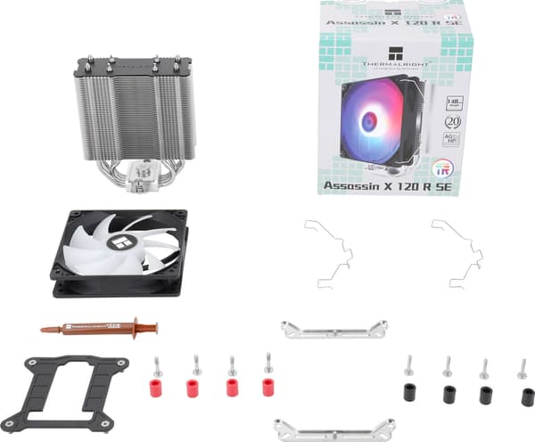 Thermalright Assassin X 120 R SE ARGB, 120 mm CPU-luftkylare