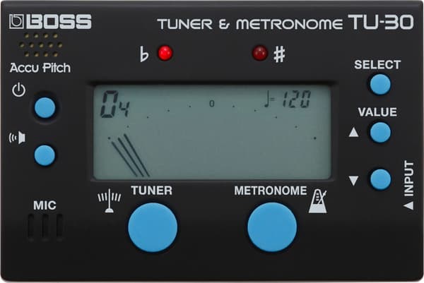 Boss TU-30 stämapparat/metronom