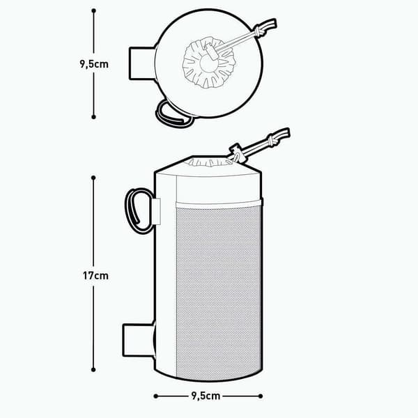 Evoc Food Pouch mellanmålspåse, svart