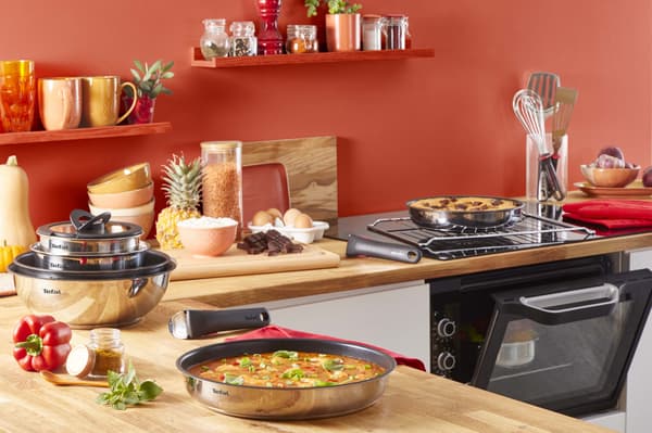 Tefal Ingenio Emotion stekpanna, 24 cm, rostfritt stål