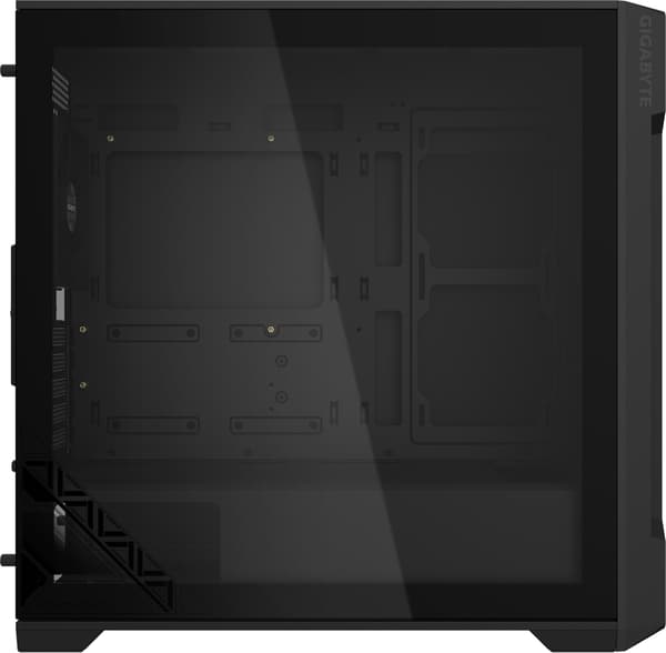 GIGABYTE C102 GLASS mATX chassi, svart