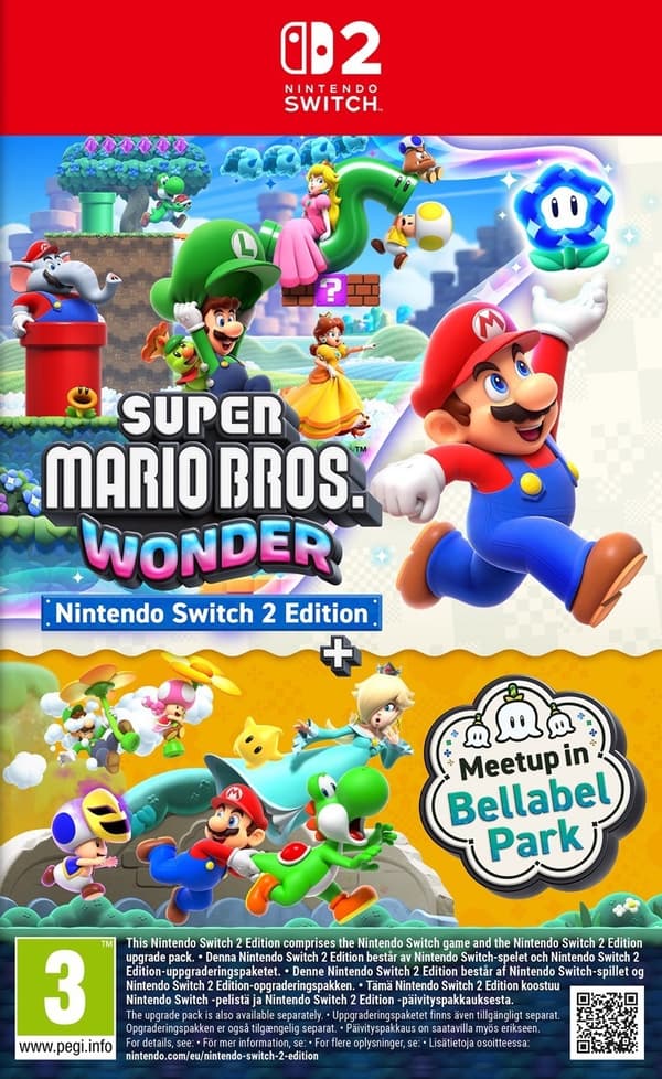 Super Mario Bros. Wonder – Nintendo Switch 2 Edition + Träff i Bellabel Park (Switch 2)