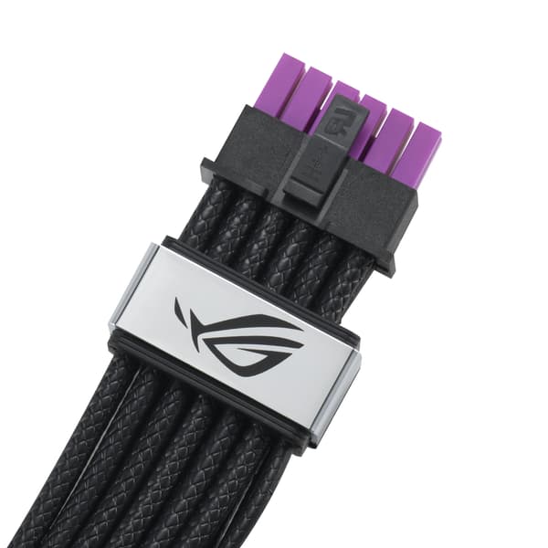 Asus ROG Equalizer 12V-2x6 PCIe strömkabel, svart