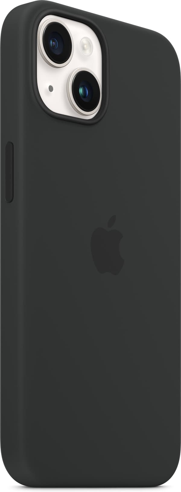 Apple iPhone 14 silikonfodral med MagSafe, midnatt