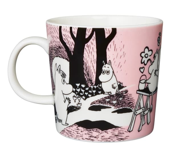 Arabia Moomin Kärlek -mugg, 0,3L