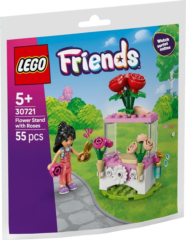 LEGO 30721 Rosig blomsterkiosk