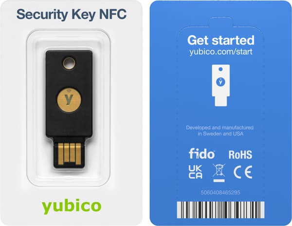 Yubico Security Key NFC säkerhetsnyckel