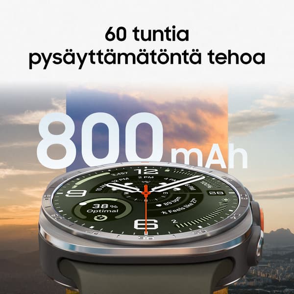 Samsung Galaxy Watch Ultra2 smartklocka, 47 mm, Titaniumgrå