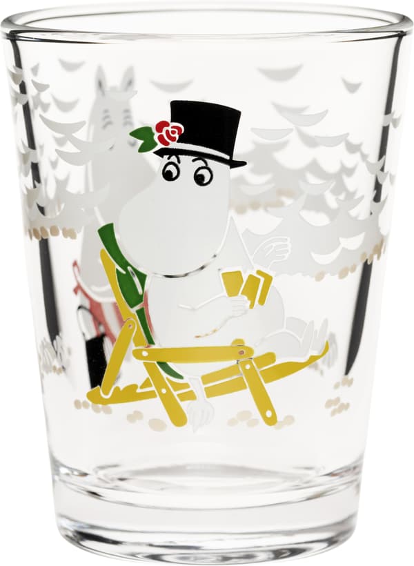 Arabia Mumin Tillsammans-dricksglas, 22 cl