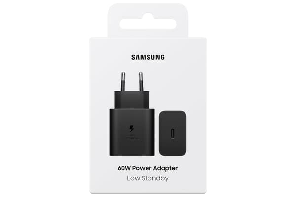 Samsung 60W USB-C GaN nätadapter, svart