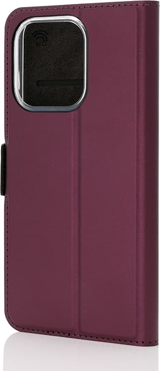 Wave Book Case, Honor 400 Lite, Rökig Sangria