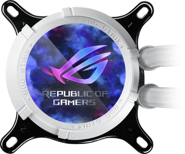 ASUS ROG STRIX LC III 360 ARGB LCD vätskekylningssystem, vit