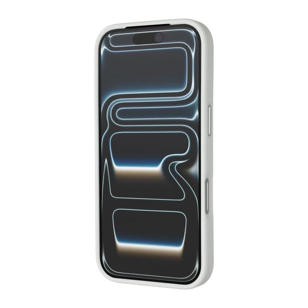 FoneKit MagSafe Soft Touch skyddsfodral, iPhone 18 Pro / 17 Pro, vit