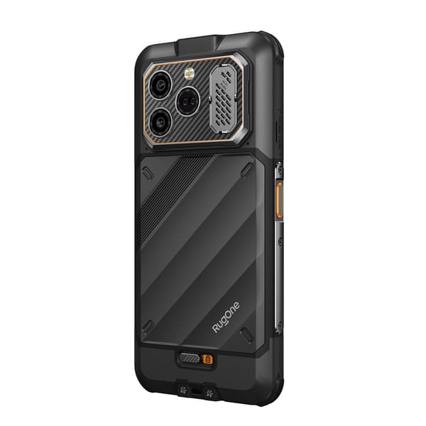 Ulefone RugOne Xever 8 smartphone, 8 + 256 GB, svart