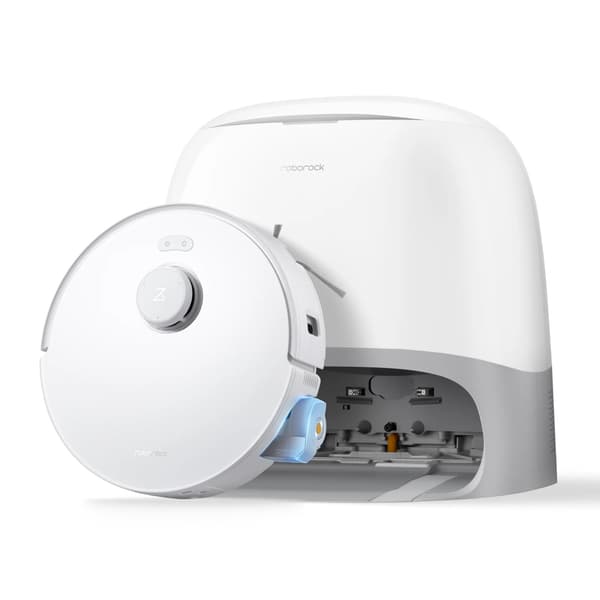 Roborock Qrevo Curv 2 Flow robotdammsugare, vit