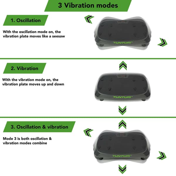 Tunturi Cardio Fit V20 Vibrationsplatta